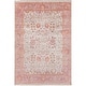 preview thumbnail 6 of 7, Hand-Knotted Crenshaw Wool/ Viscose Area Rug - 2' x 3' Orange