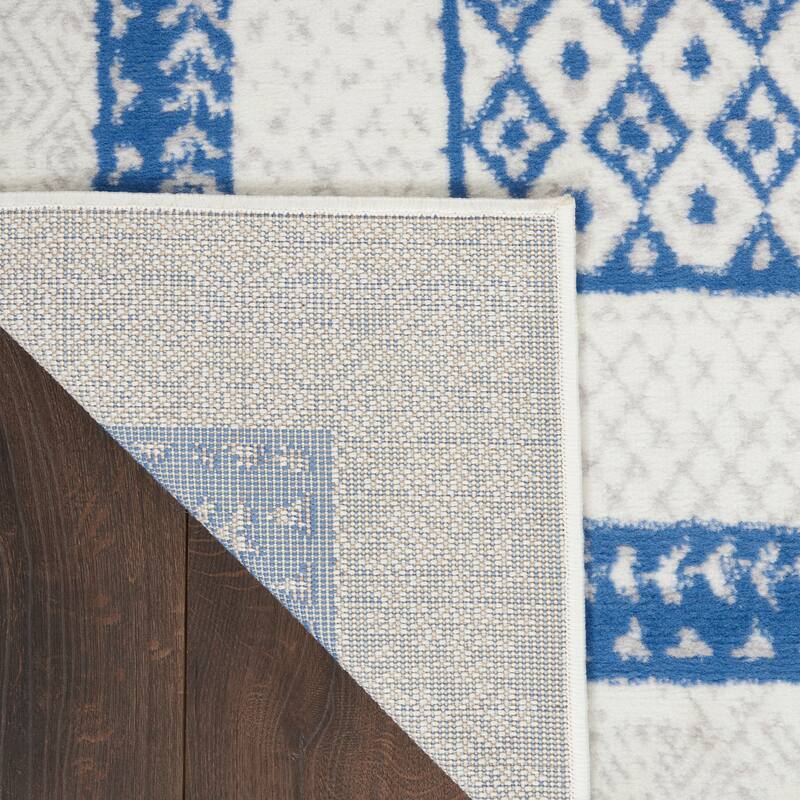 Nourison Whimsicle Geometric Moroccan Bordered Area Rug