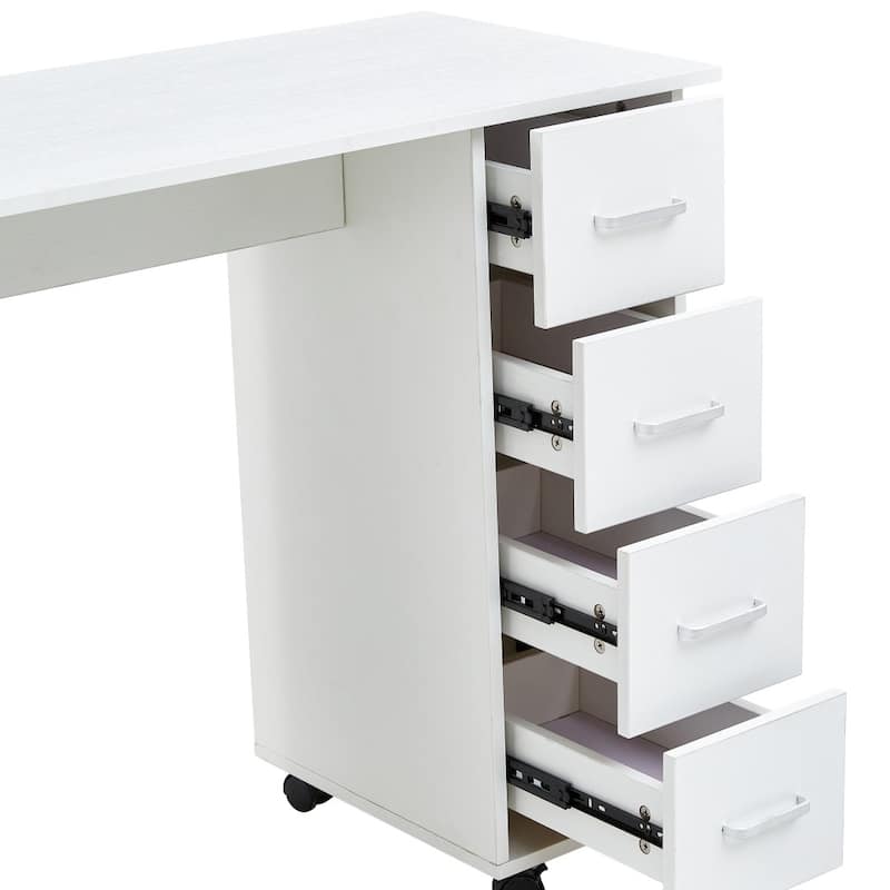Home Office Computer Desk Table with Drawers