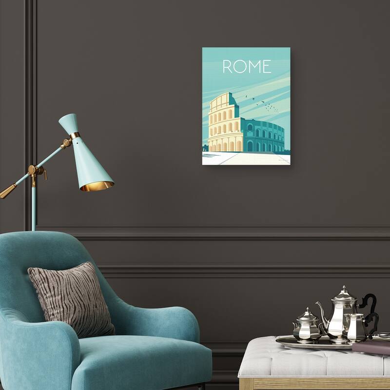 Rome Canvas Art Print