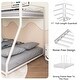preview thumbnail 5 of 7, Twin over Full Bunk Bed,Strong Metal Frame,Noise Free,White