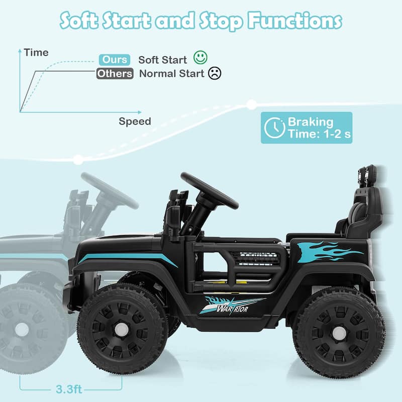 Costway 12V Kids Ride on Truck Car Battery Powered Electric Vehicle - See Details