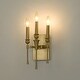 preview thumbnail 5 of 6, Golden Lighting 3509-WSC Landon 3 Light 13" Tall Wall Sconce