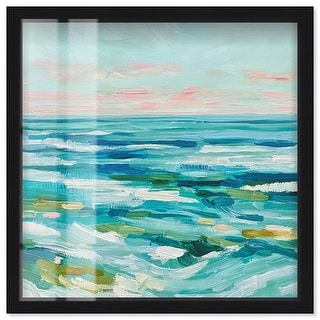 Ocean Hues Coastal Wall Art Shadowbox Print by Art Remedy - Bed Bath ...