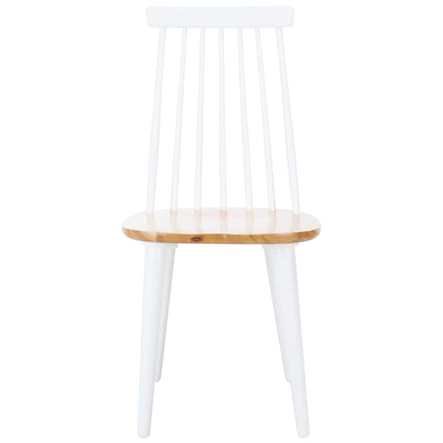 SAFAVIEH Burris Spindle Back Side Chair (Set of 2) - 17.3" W x 20.7" L x 36" H