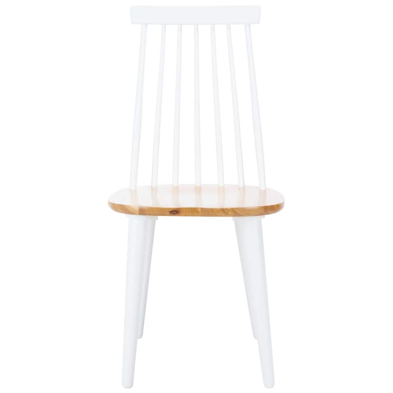 SAFAVIEH Gwennaelle Spindle Back Side Chair (Set of 2) - 17.3" W x 20.7" L x 36" H - 17"Wx21"Dx36"H