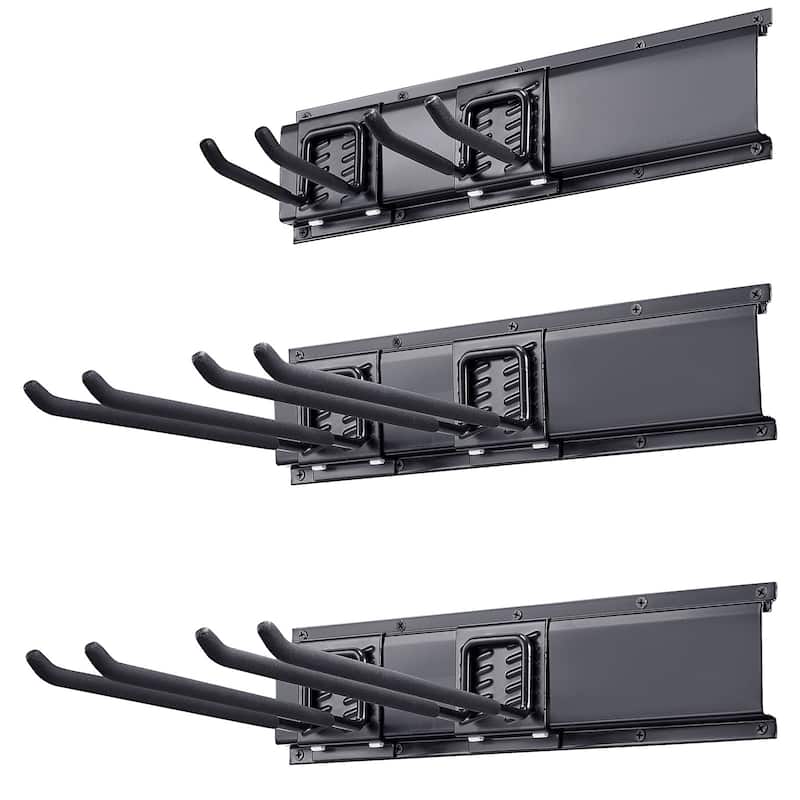 Garage Tool Organizer for Garden Tools, Shovels, Trimmers, and Hoses