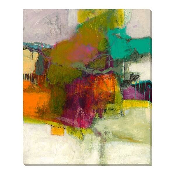 Shop Vibrantly Colored Abstract Wall Art Decor 60 X 48