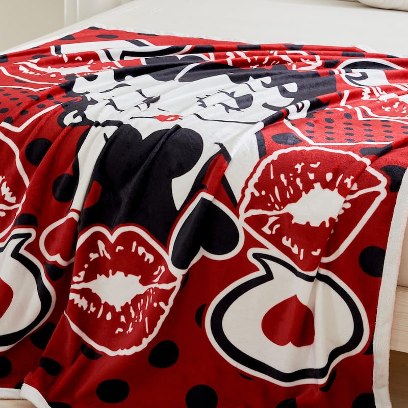 Betty Boop Super Soft Fleece Plush Throw Blanket for Couch Bed Sofa