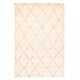 preview thumbnail 1 of 7, ECARPETGALLERY Hand-knotted Tangier Cream Wool Rug - 6'8 x 9'9