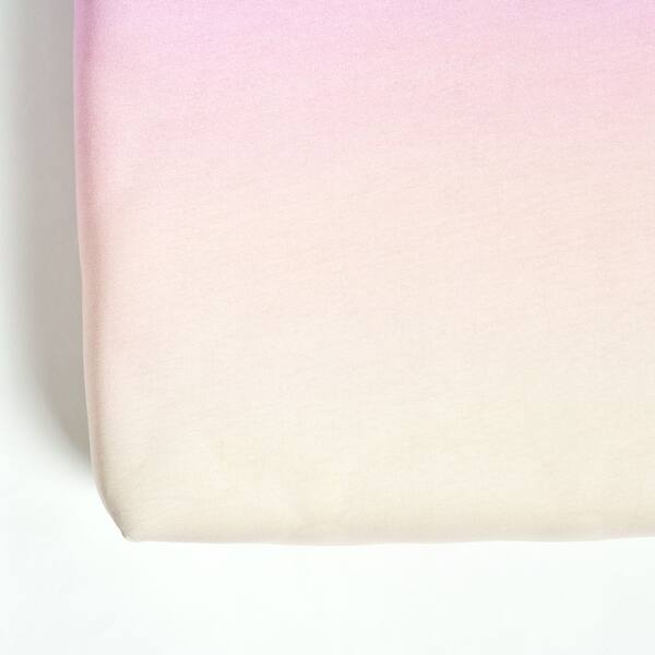 slide 2 of 4, Hello Spud Ombre Organic Cotton Fitted Crib Sheet - 52"x 28" x 9"