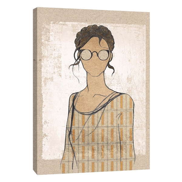 PTM Images 9-105851 PTM Canvas Collection 10" x 8" - "Broadcloth 3" Giclee Women Art Print on Canvas