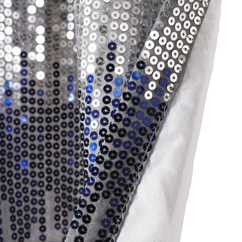Lush Decor Night Sky Sequins Embroidery Valance - 18" x 52"
