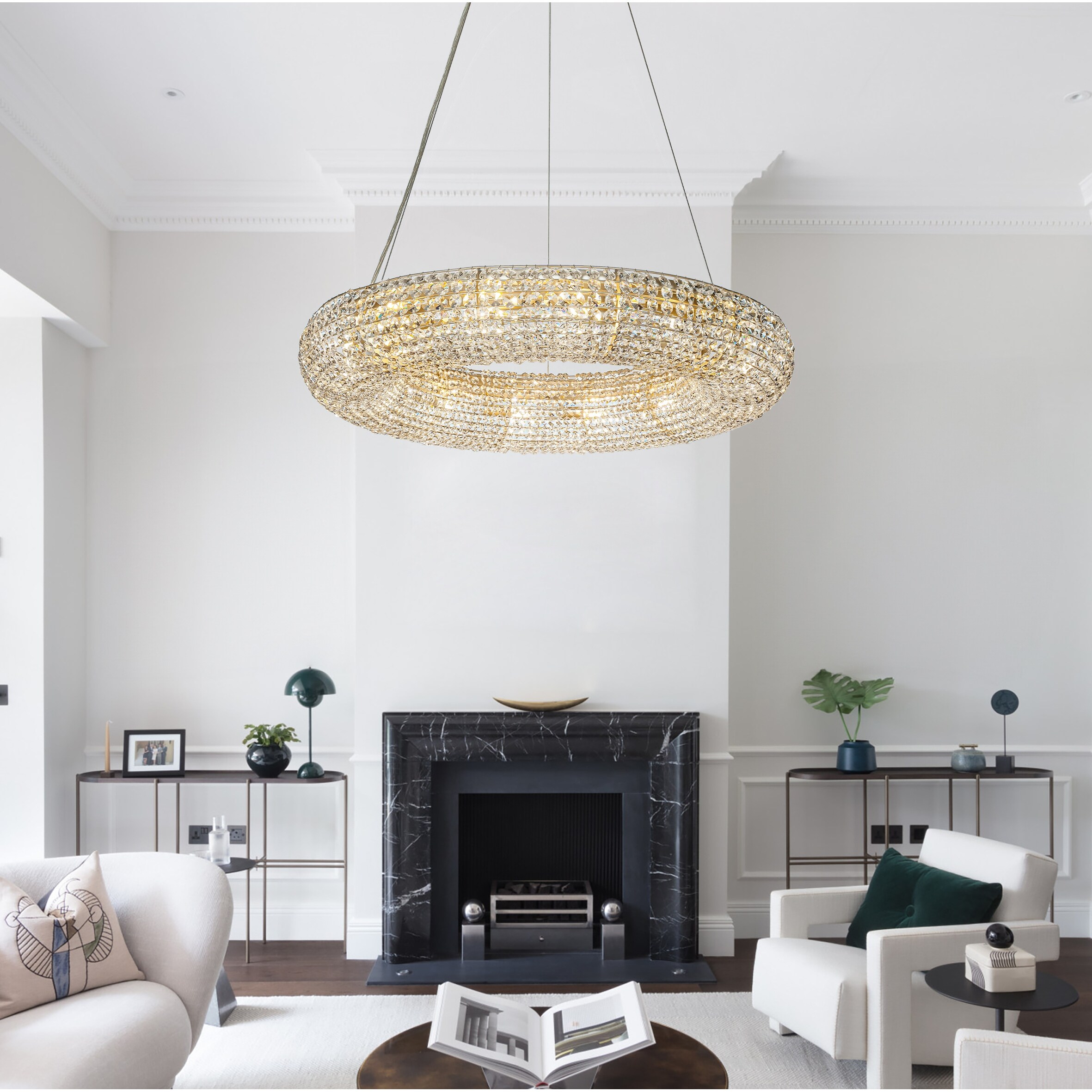 Spiridon round chandelier deals