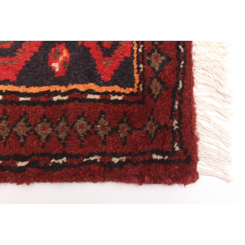 ECARPETGALLERY Hand-knotted Andelz Black Wool Rug - 4'0 x 7'1