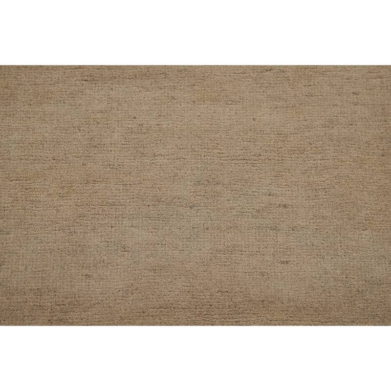 Gabbeh Modern Rug Hand-Knotted Contemporary Wool Carpet - 4'9"x 6'7"