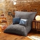 preview thumbnail 25 of 95, Jaxx 5.5' Huge Bean Bag Floor Pillow and Lounger for Adults - Microsuede
