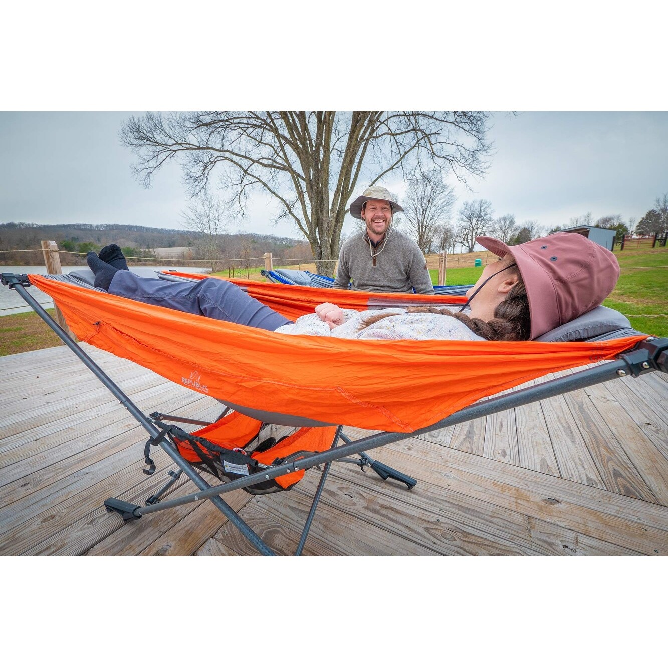 Mock one portable hammock top