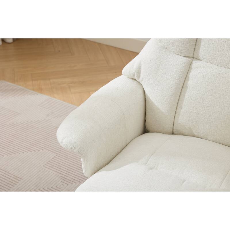 Ergonomic Recliner Chair with Ottoman