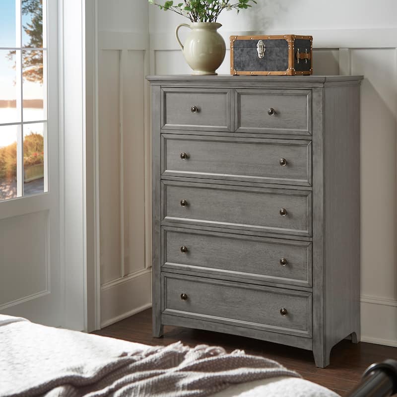 Ediline 5-Drawer Wood Modular Storage Chest by iNSPIRE Q Classic