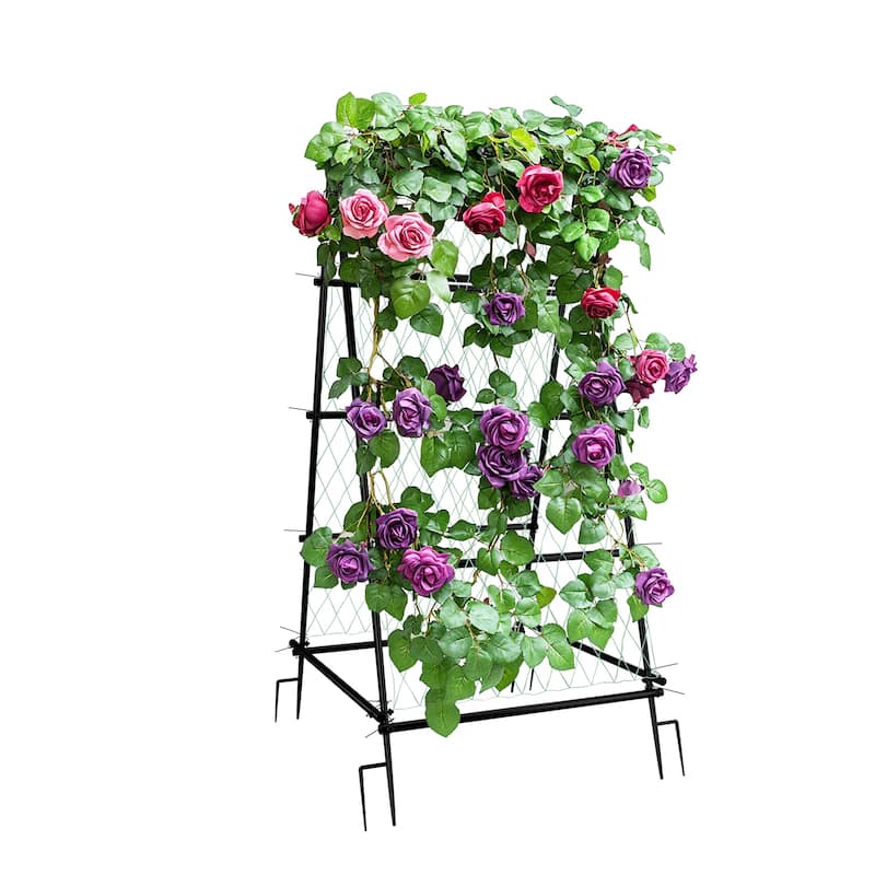 Triangle Garden Arch Trellis for Climbing Plants