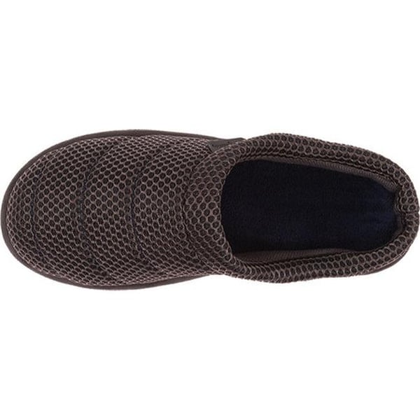 Dearfoams Mens Quilted Clog Slipper