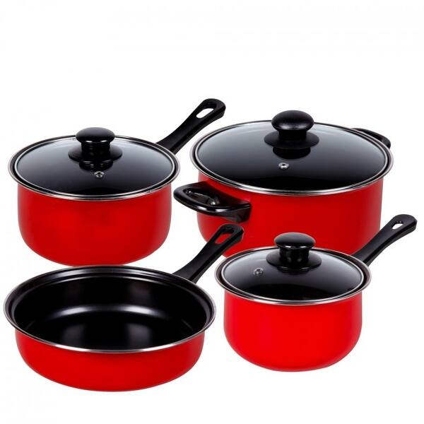 slide 1 of 1, Gibson Home Chef Du Jour 7-Piece Cookware Set