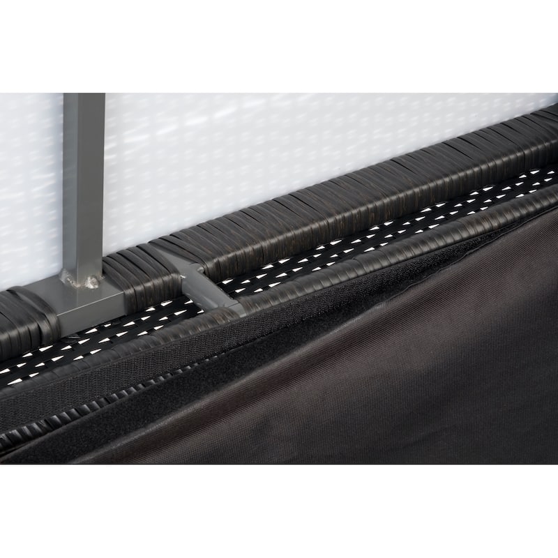 Sicuro Wicker Storage Deck Box