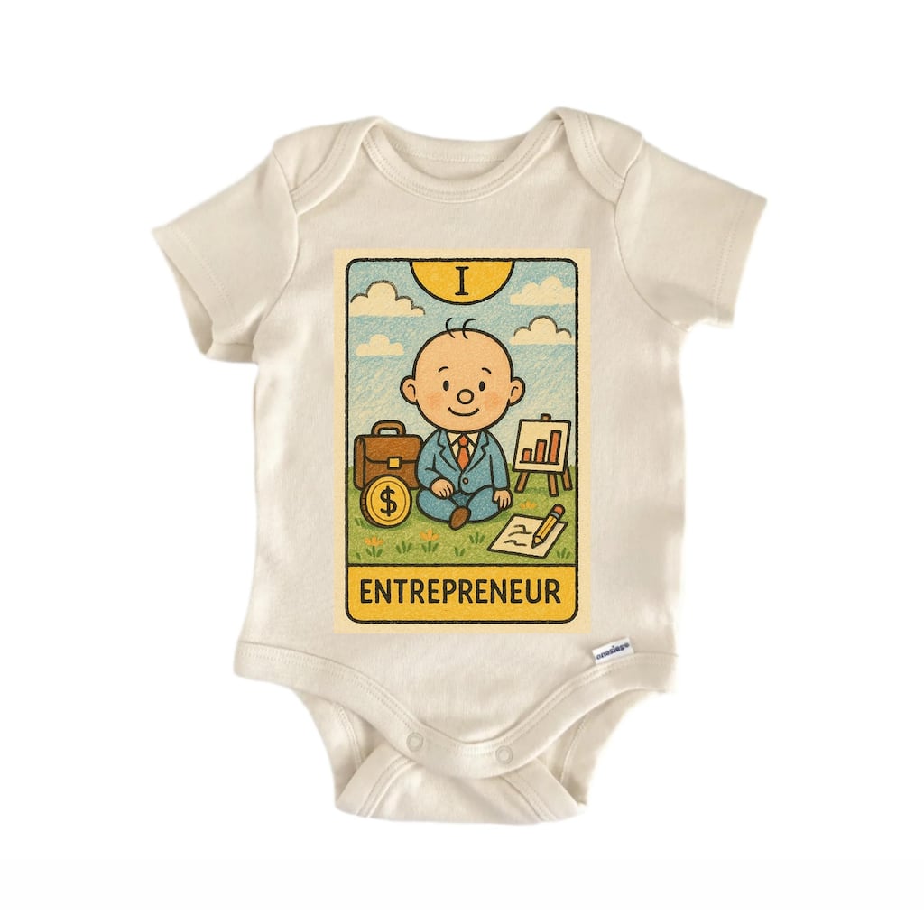 Future Entrepreneur Tarot - Baby Bodysuit