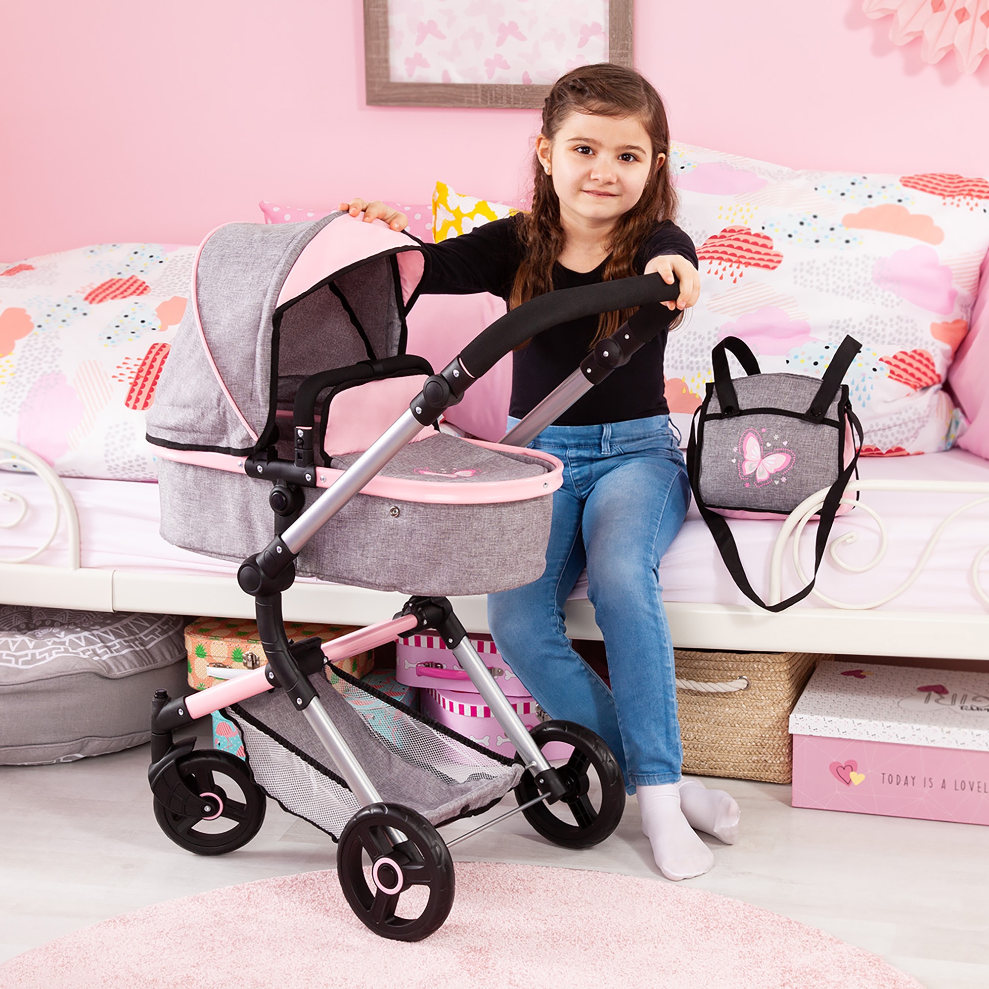 Bayer Dolls Pram City Vario Baby Doll Stroller Dolls Up To 20 Bed Bath Beyond 33009604