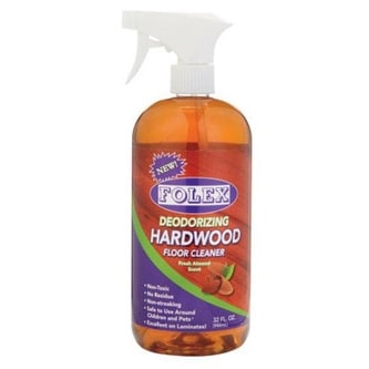Folex DWF32 Deodorizing Hardwood Floor Cleaner, 32 Oz., Almond Scent