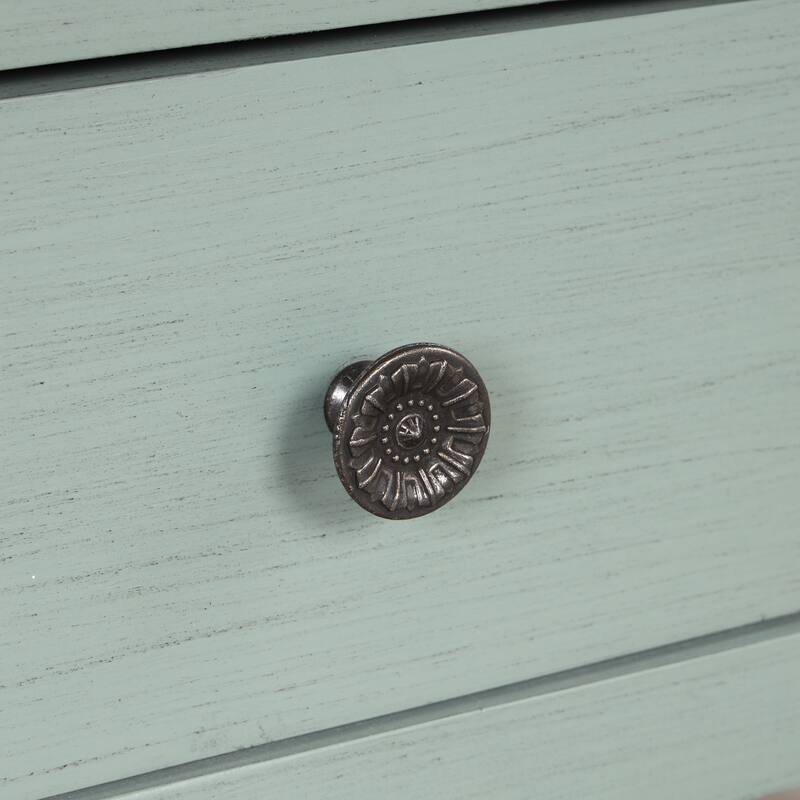 48" Solid Pine Wood Top Console Table, Modern Entryway Sofa Side Table, with 3 Storage Drawers and 2 Shelves