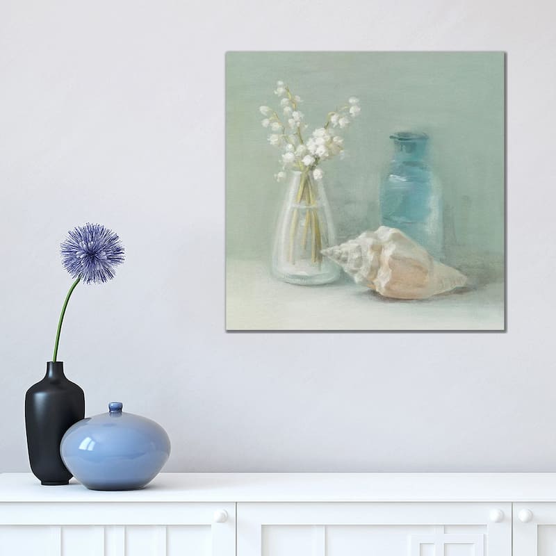 iCanvas "Lily of the Valley Spa" by Danhui Nai Canvas Print - 18x18x1.5