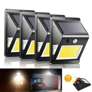 46 LED Solar Lamp Outdoor Garden Yard Waterproof PIR Motion Sensor ...