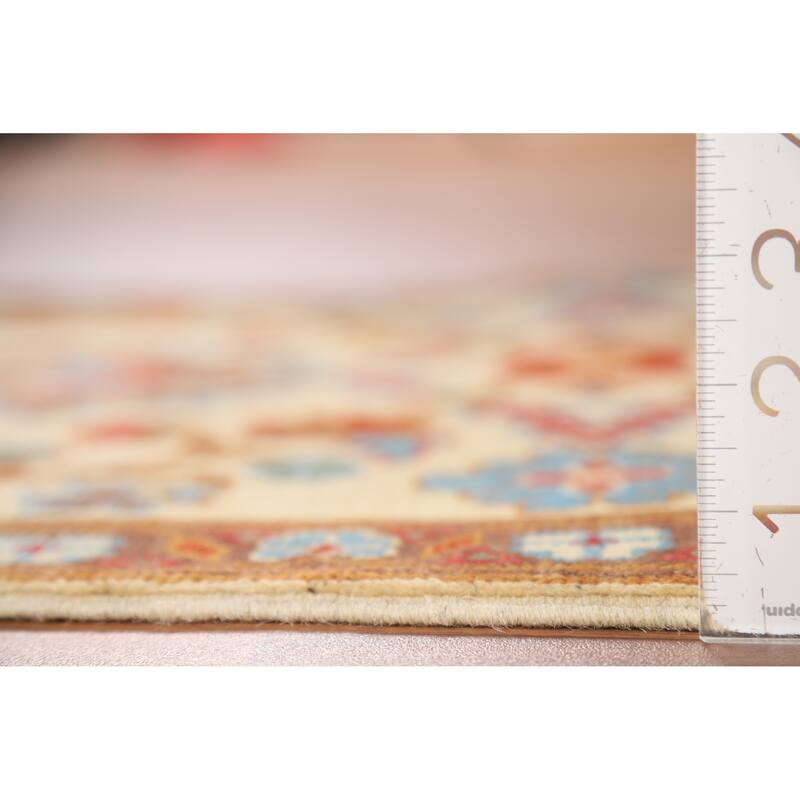 Floral Kazak Oriental Foyer Rug Handmade Wool Carpet - 2'0" x 3'0"