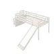 preview thumbnail 11 of 11, Versatile Twin Wood Loft Kids Bed with Slide,Ladder,Guardrail