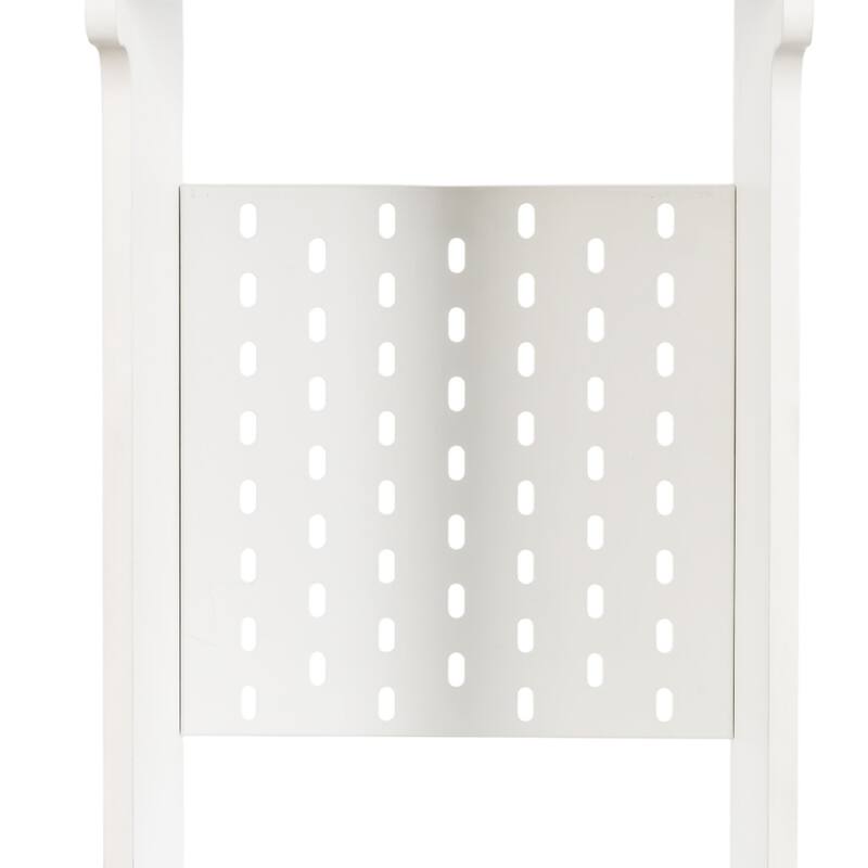 Modern Compact Storage Cabinet with Drawers & Glass Doors