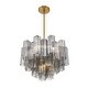 preview thumbnail 4 of 5, Crystorama Lighting Group ADD-306-SM Addis 6 Light 20" Wide Chandelier