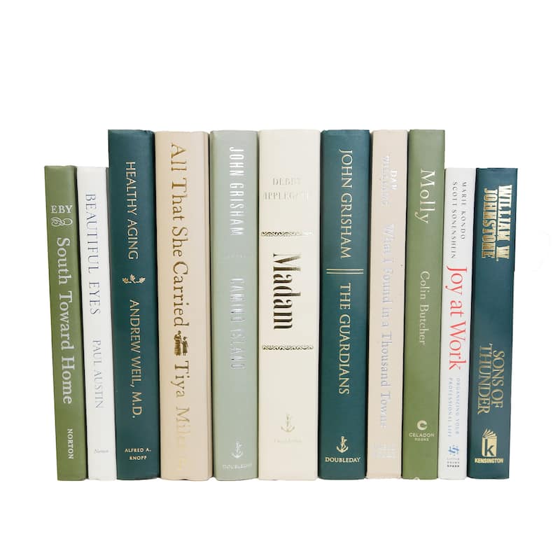 Books Green Decorative Accessories: Savannah Colorpak
