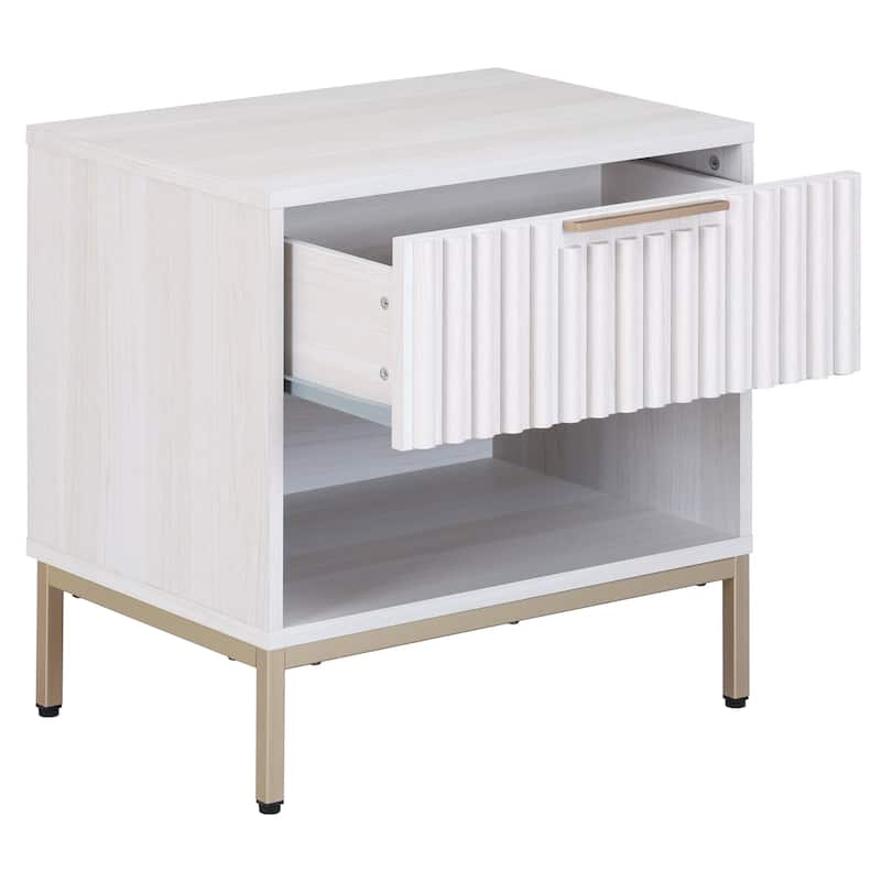 SAFAVIEH Home Lylia 1-Drawer Nightstand