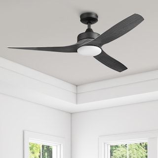 52" Honeywell Lynton Indoor/Outdoor Ceiling Fan with Color Changing LED Light, Remote Control, High Performance Blades