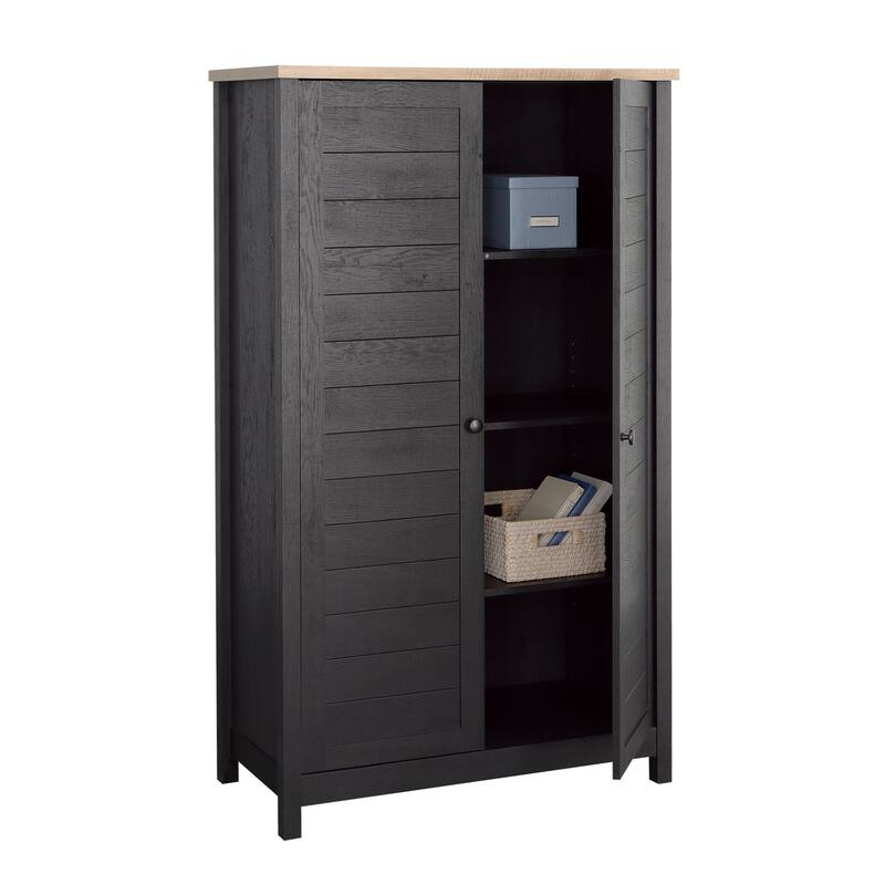 Storage Cabinet,Lateral File, File Cabinet , Office Storage Cabinet Black finish
