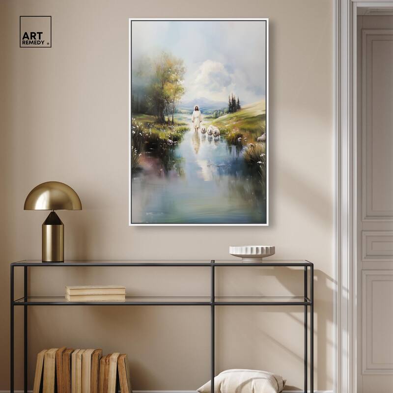 Caretaker's Calm Crossing II Canvas by Art Remedy