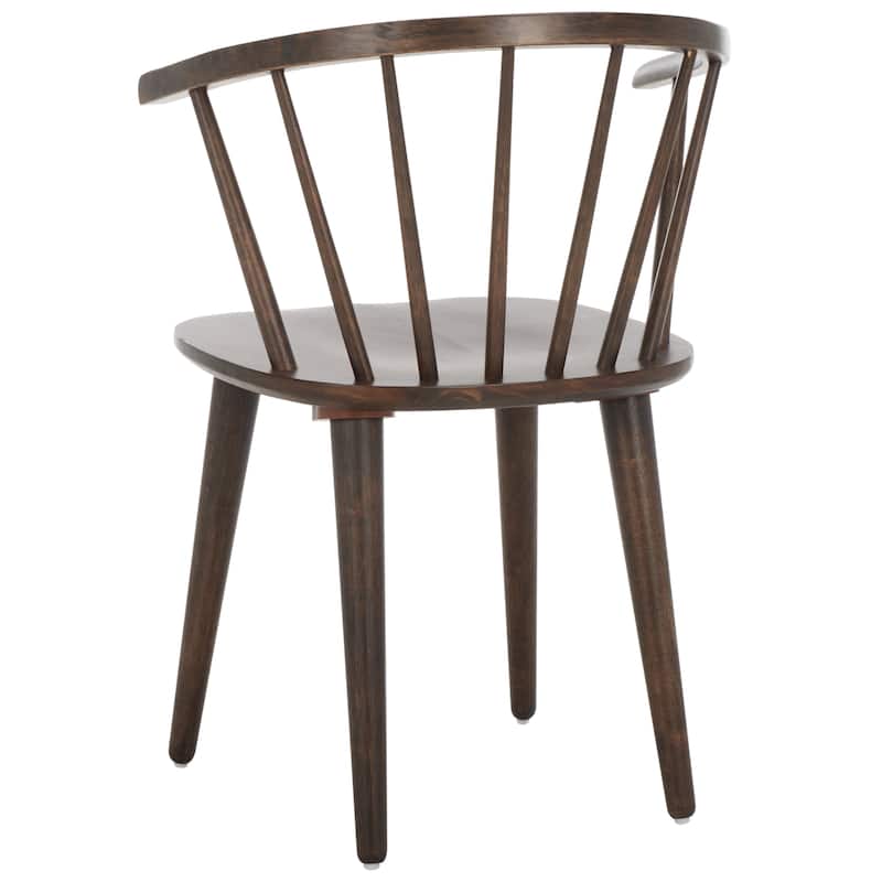 SAFAVIEH Home Blanchard 18-inch Curved Spindle Side Chair [SET of 2] - 21"W x 21"D x 30"H