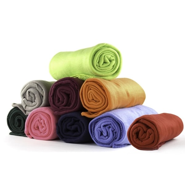 12 Pack Warm Soft Fleece Blanket Pink Bed Bath Beyond 33503581