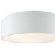 preview thumbnail 5 of 5, Radiant 1-light White LED Flush Mount