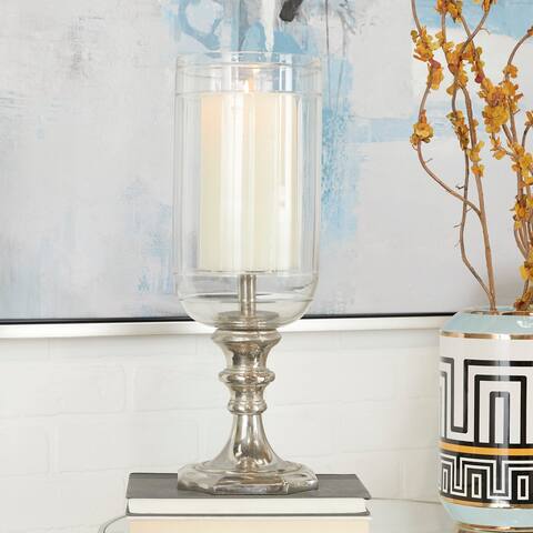 Aluminum Glam Hurricane Lamp