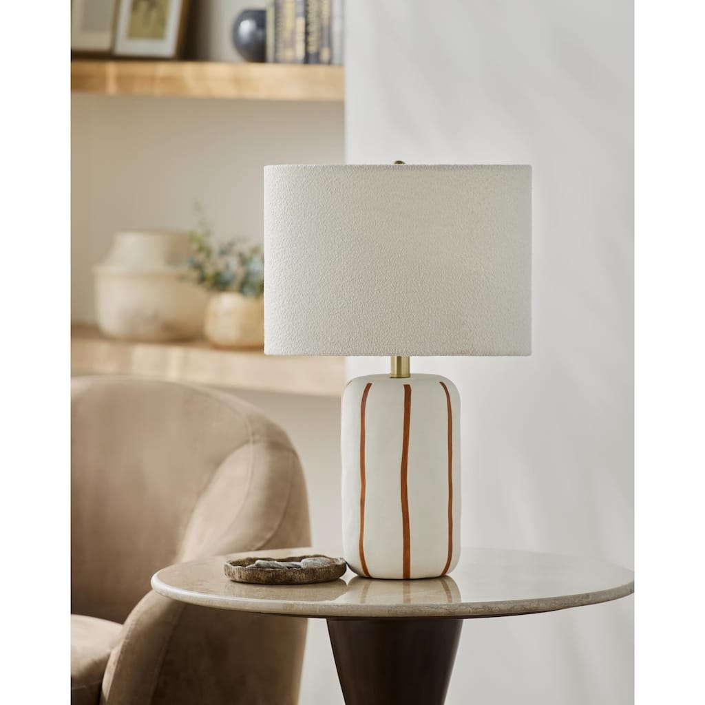 Livabliss Kinki Traditional Accent Table Lamp - 21"H x 13"W x 13"D