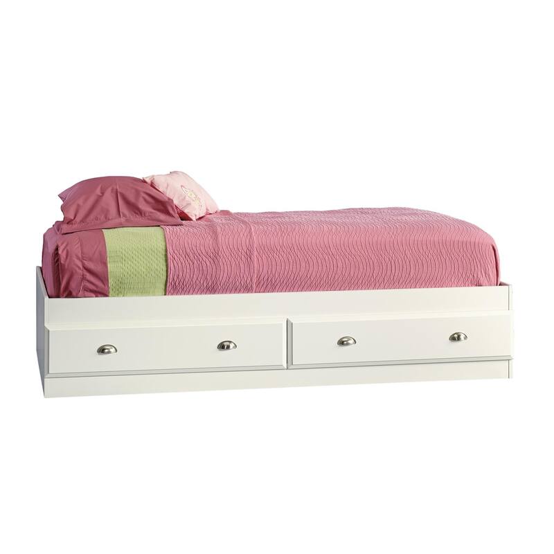 Twin Storage Bed with Drawers - Modern Style Platform Bed Frame - Under Bed Storage Solution
