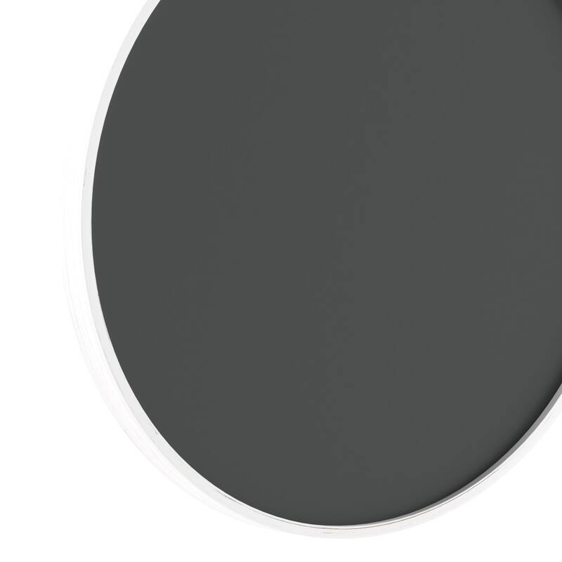 Set of 2 Commercial Grade Round Wood Framed Wall Mount Chalkboards
